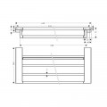 Полиця для рушників Hansgrohe ADDSTORIS 41751000 - Фото 1